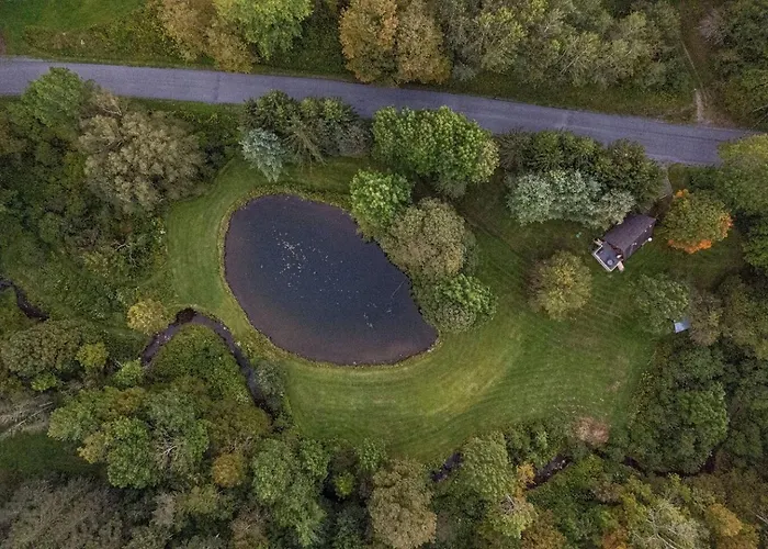 Peaceful A-Frame Retreat With Pond & Private Woodland Escape In Margaretville, New York