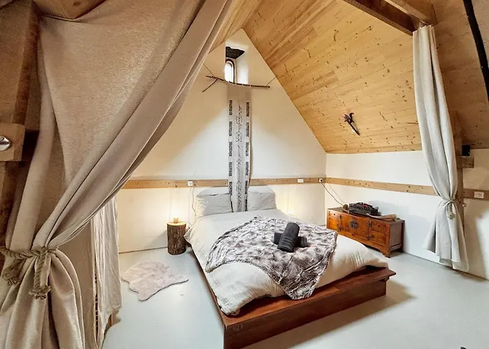 Le Refuge du Viking, Studio confort, jardin privé