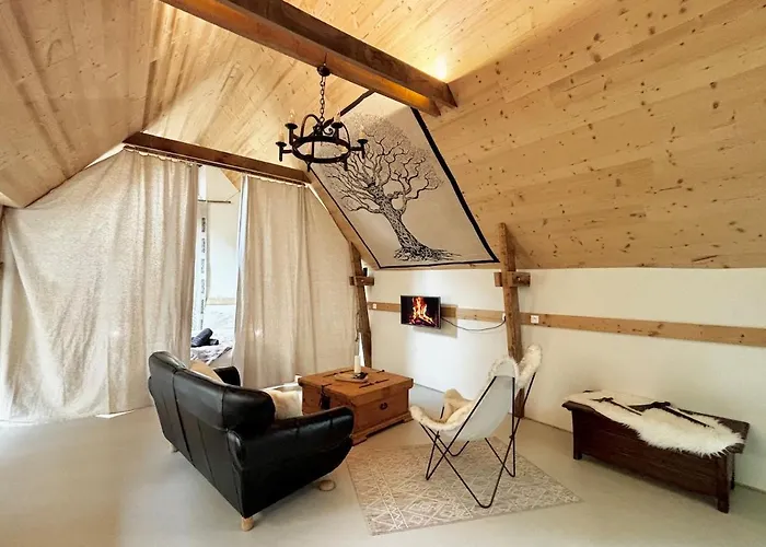 Le Refuge du Viking, Studio confort, jardin privé