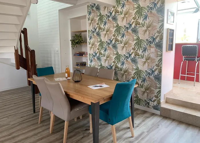 Maison familiale avec grand jardin 5mn de Branféré