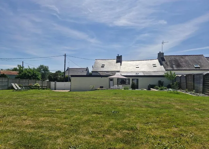 Maison familiale avec grand jardin 5mn de Branféré