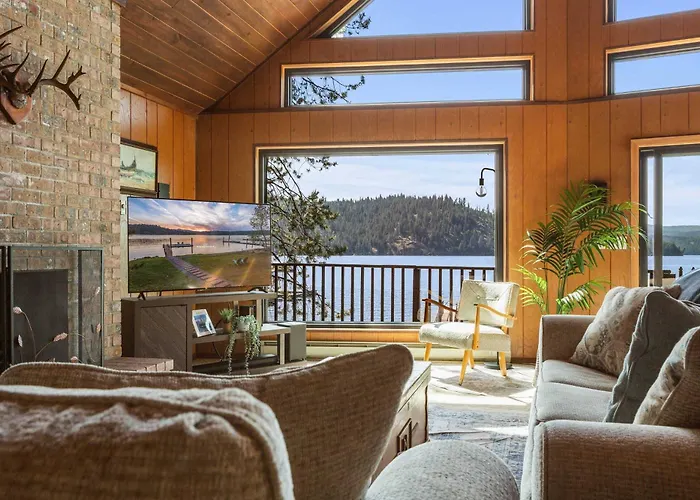 Lake Cabin 4Br - Private Dock & Views