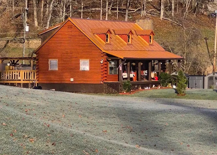 Log Cabin In The Field