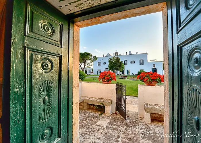 Hotel con tennis: Masseria Luco