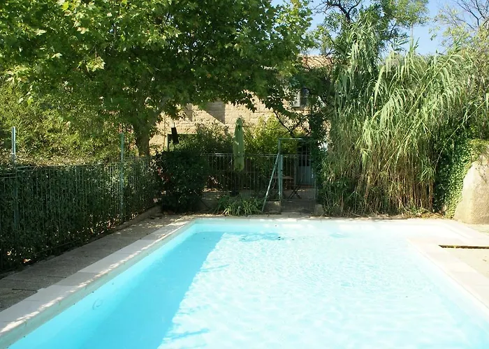 Mas Blauvac avec piscine, Entre Uzes Pont du Gard