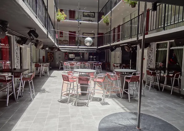 Pet Friendly hotel: Rooftop Resort - Clothing Optional - Adult Only