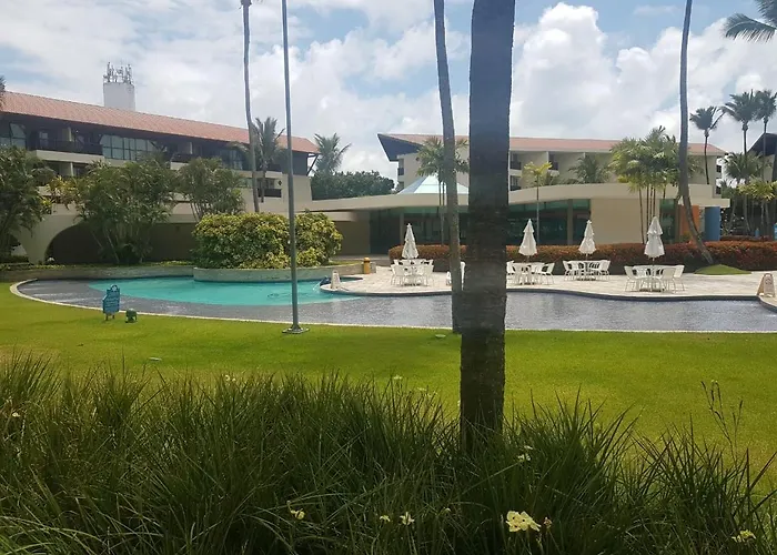 Flat no Marulhos Resort na praia Muro Alto