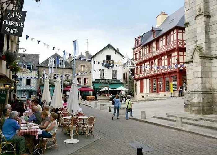 Josselin Church View .