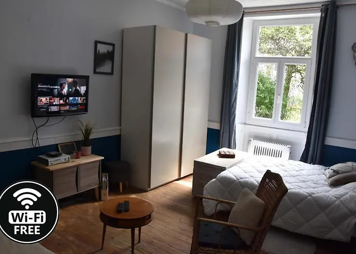 Charmant Studio au calme à 5 min du centre ville