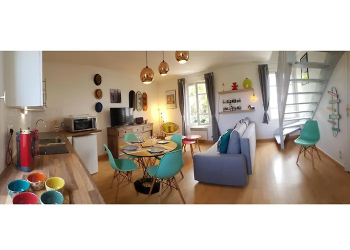 Le petit duplex du port de Locquirec - 100 m de la plage