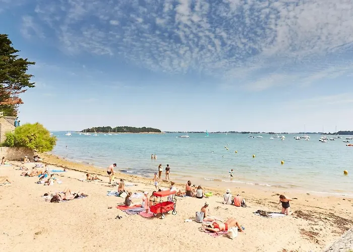 ARRADON 400m bourg, plages et port