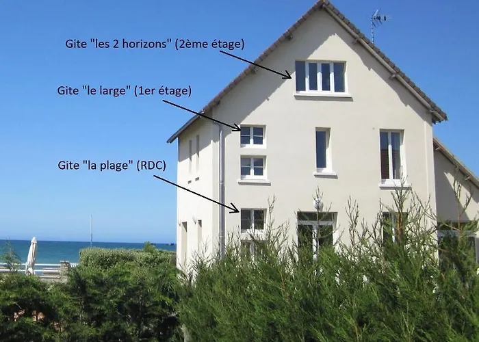 Gîtes en Normandie en FRONT DE MER à Asnelles , 3km d'Arromanches, 10km de Bayeux